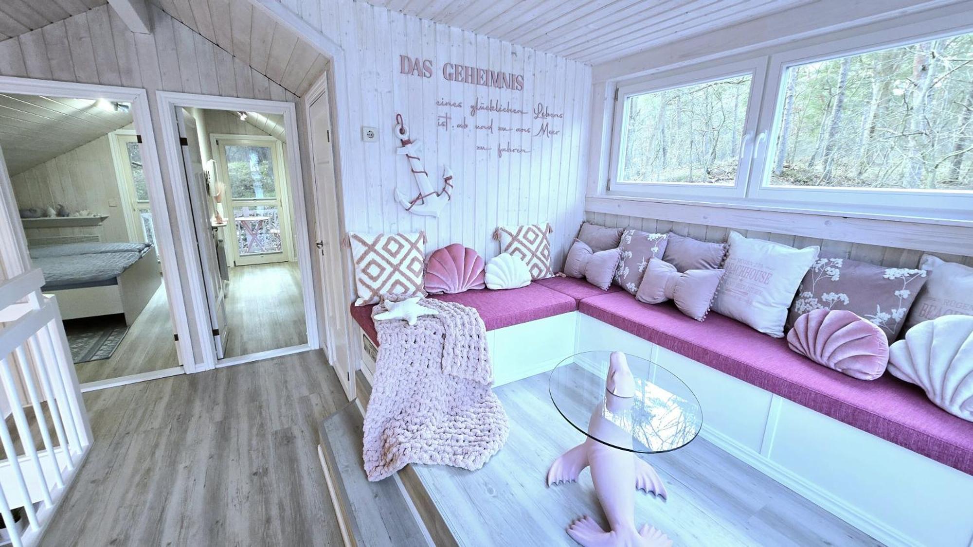 Pink Und Meer - Meerblick, Sauna, Kamin & Whirlpool Бабе Экстерьер фото