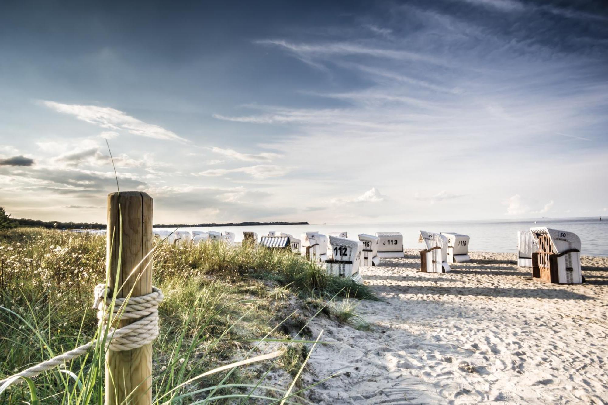 Pink Und Meer - Meerblick, Sauna, Kamin & Whirlpool Бабе Экстерьер фото