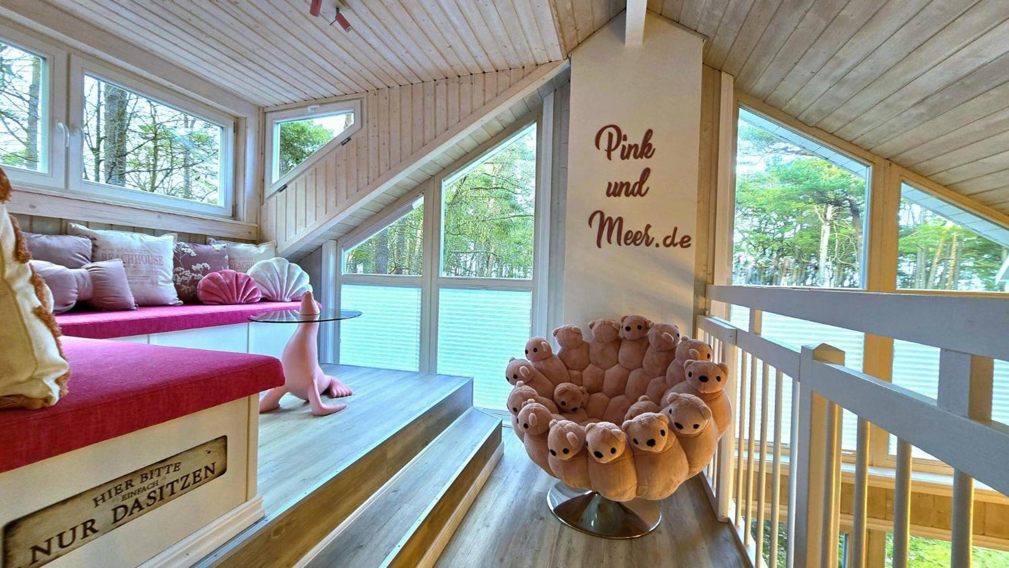 Pink Und Meer - Meerblick, Sauna, Kamin & Whirlpool Бабе Экстерьер фото