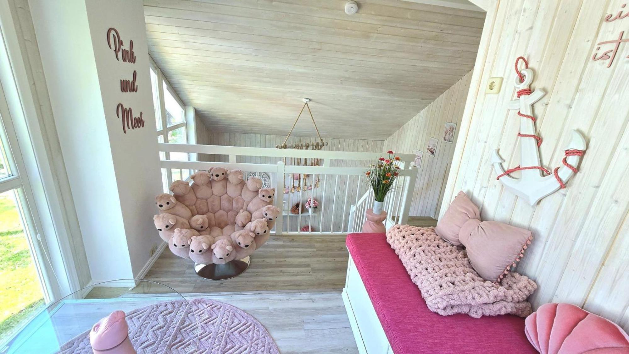 Pink Und Meer - Meerblick, Sauna, Kamin & Whirlpool Бабе Экстерьер фото
