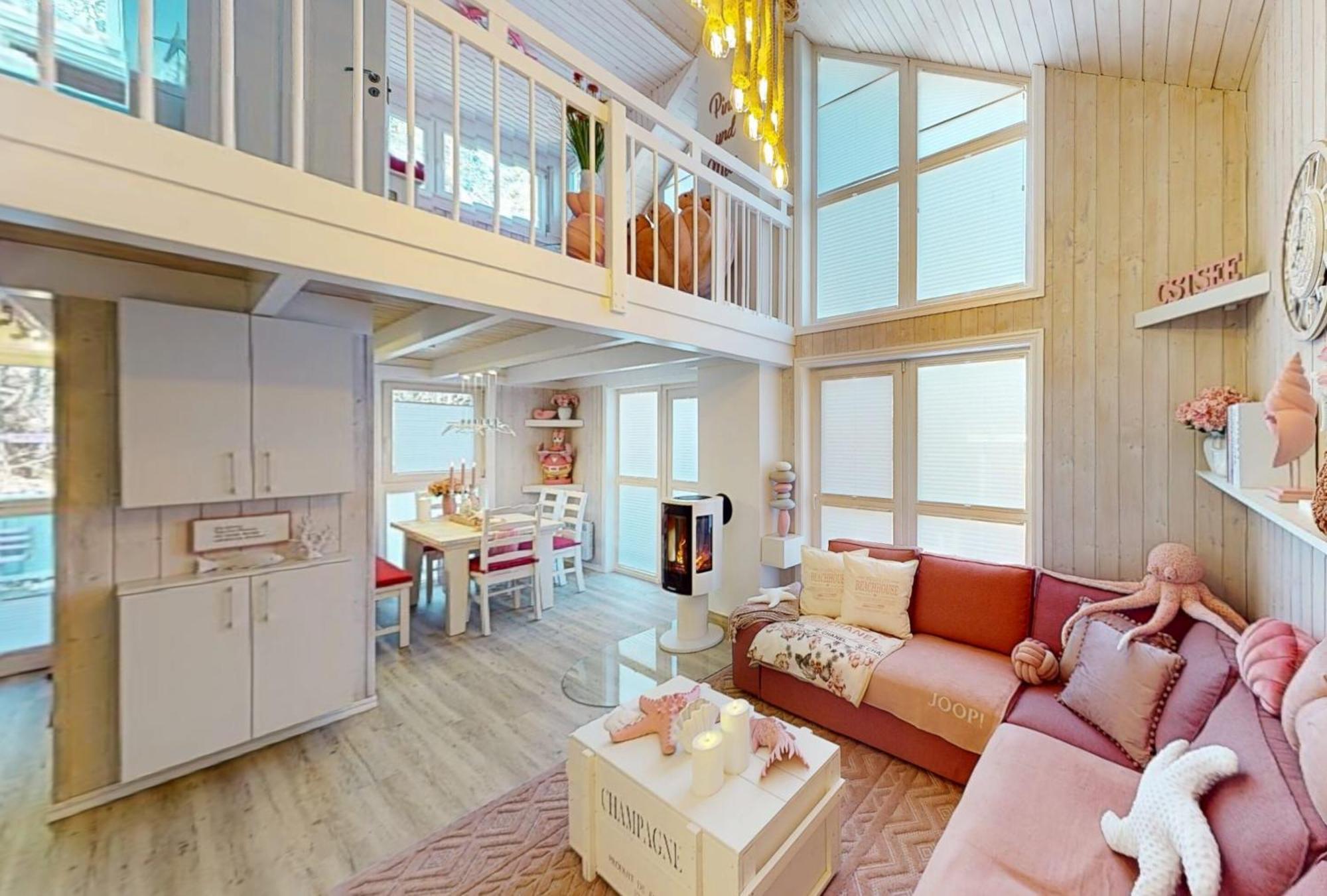 Pink Und Meer - Meerblick, Sauna, Kamin & Whirlpool Бабе Экстерьер фото